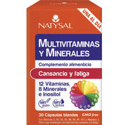 Multivitaminas Y Minerales 30 Perlas | Natysal