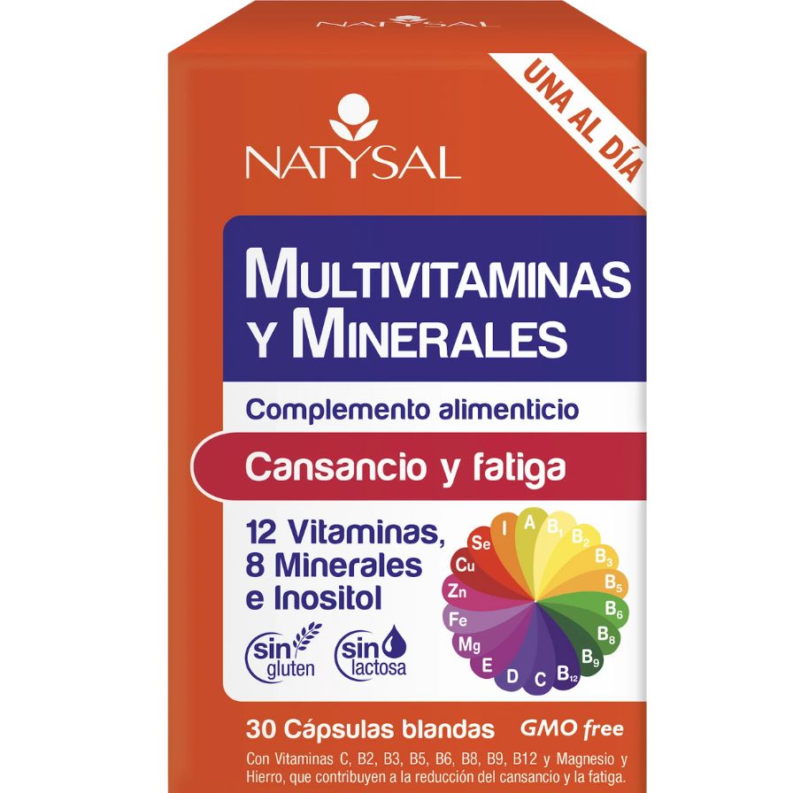 Multivitaminas Y Minerales 30 Perlas | Natysal