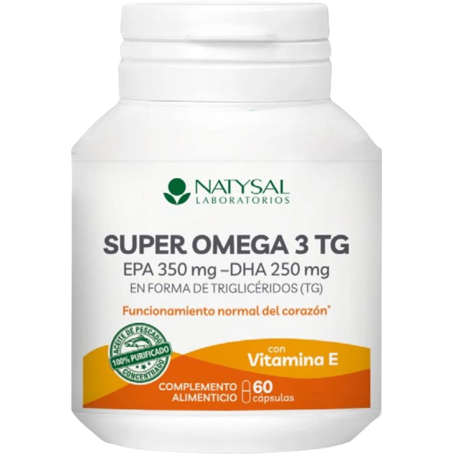 Súper Omega 3 Tg 60 Cápsulas | Natysal
