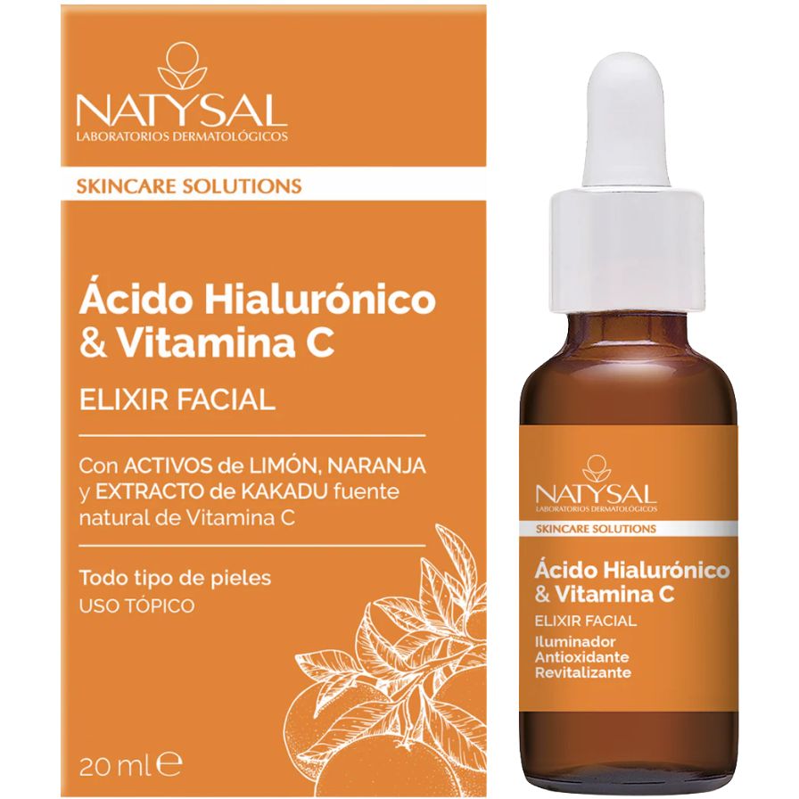 Elixir Ácido Hialurónico Y Vitamina C 20 Ml | Natysal