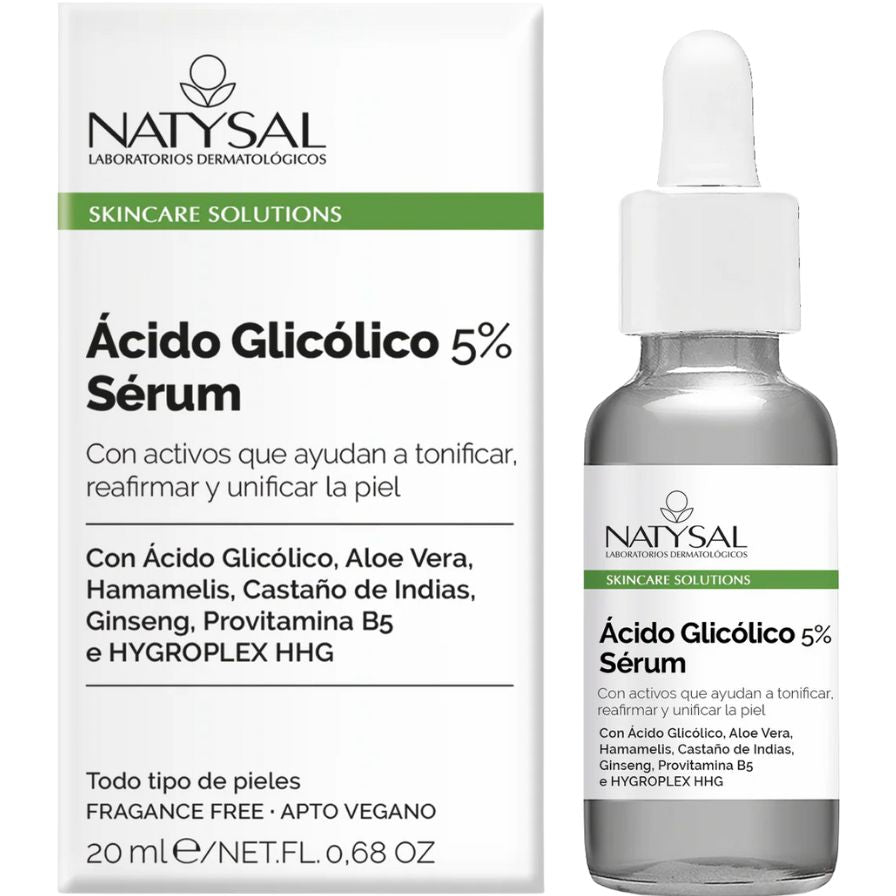 Sérum Ácido Glicólico 20 Ml | Natysal
