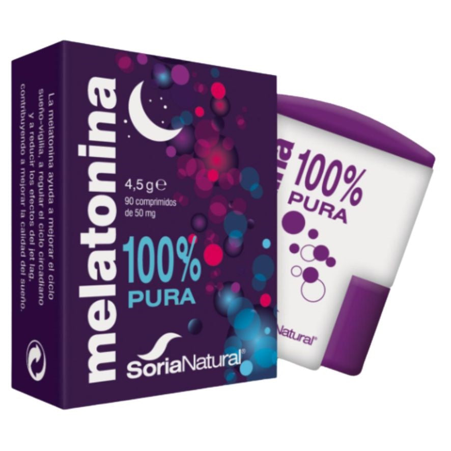 Melatonina Pura 90 Comprimidos | Soria Natural - Dietetica Ferrer