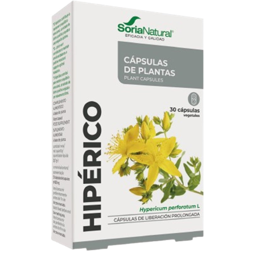 Hiperico Xxi 30 Capsulas | Soria Natural - Dietetica Ferrer