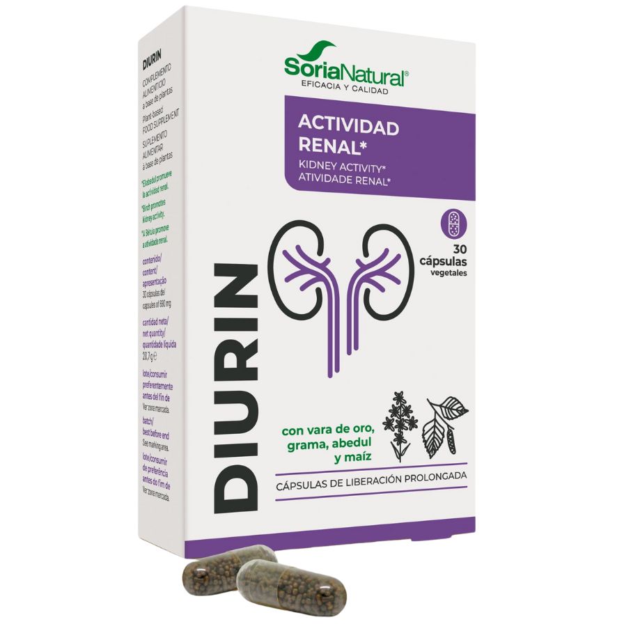 10-C Diurin 30 Capsulas | Soria Natural - Dietetica Ferrer