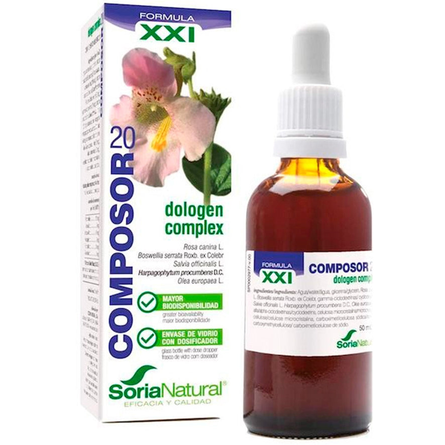 Composor 20 Dologen Complex Siglo XXI 50 ml | Soria Natural - Dietetica Ferrer