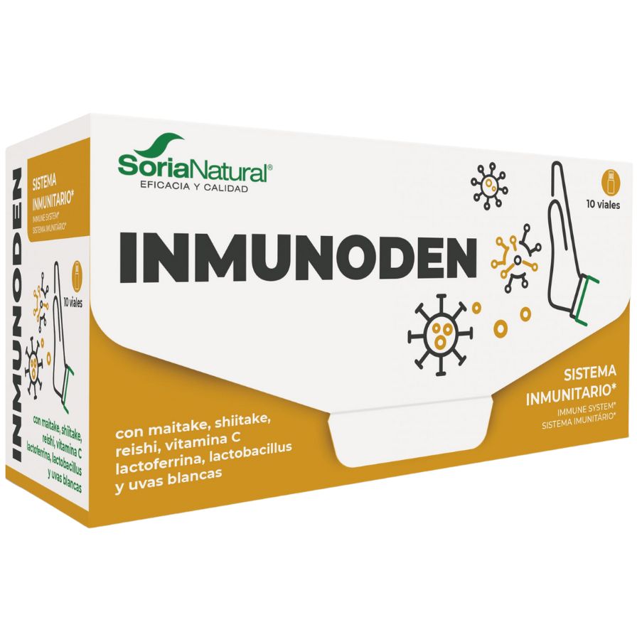 Inmunoden 10 Viales | Soria Natural - Dietetica Ferrer