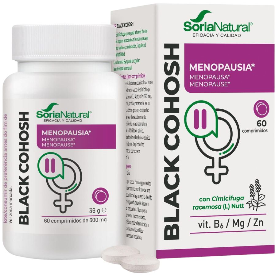 Mgdose Vit&Min Black Cohosh 60 Comprimidos | Soria Natural - Dietetica Ferrer