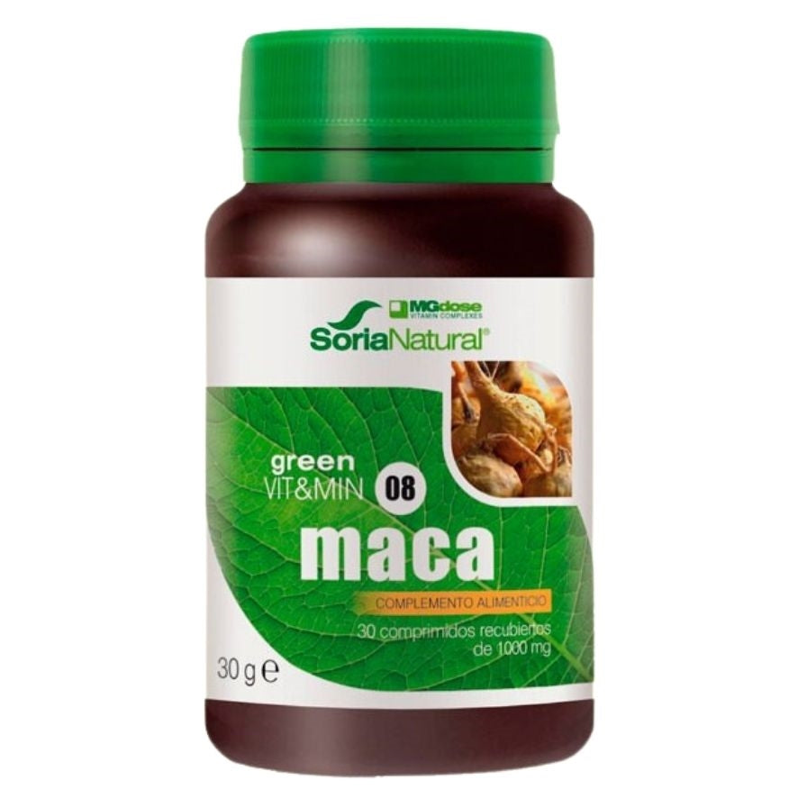 Mgdose Green Vit&Min Maca 30 Comprimidos | Soria Natural - Dietetica Ferrer