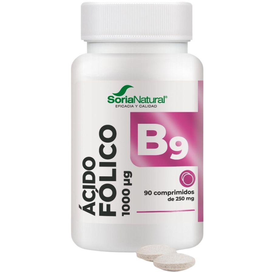 Acido Folico 90 Comprimidos | Soria Natural