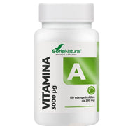 Vitamina A 60 comprimidos | Soria Natural - Dietetica Ferrer