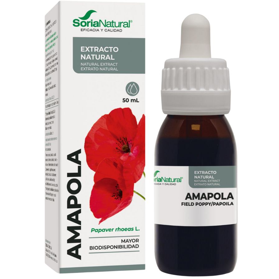 Extracto de Amapola 50 ml | Soria Natural - Dietetica Ferrer