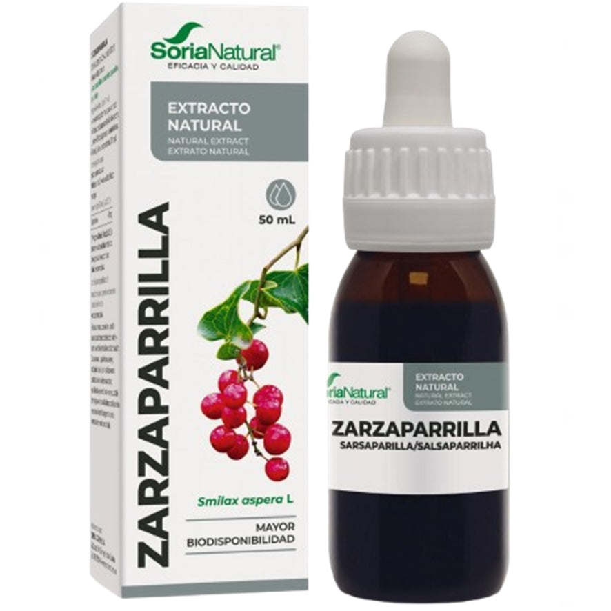 Extracto de Zarzaparrilla Siglo XXI 50 ml | Soria Natural - Dietetica Ferrer