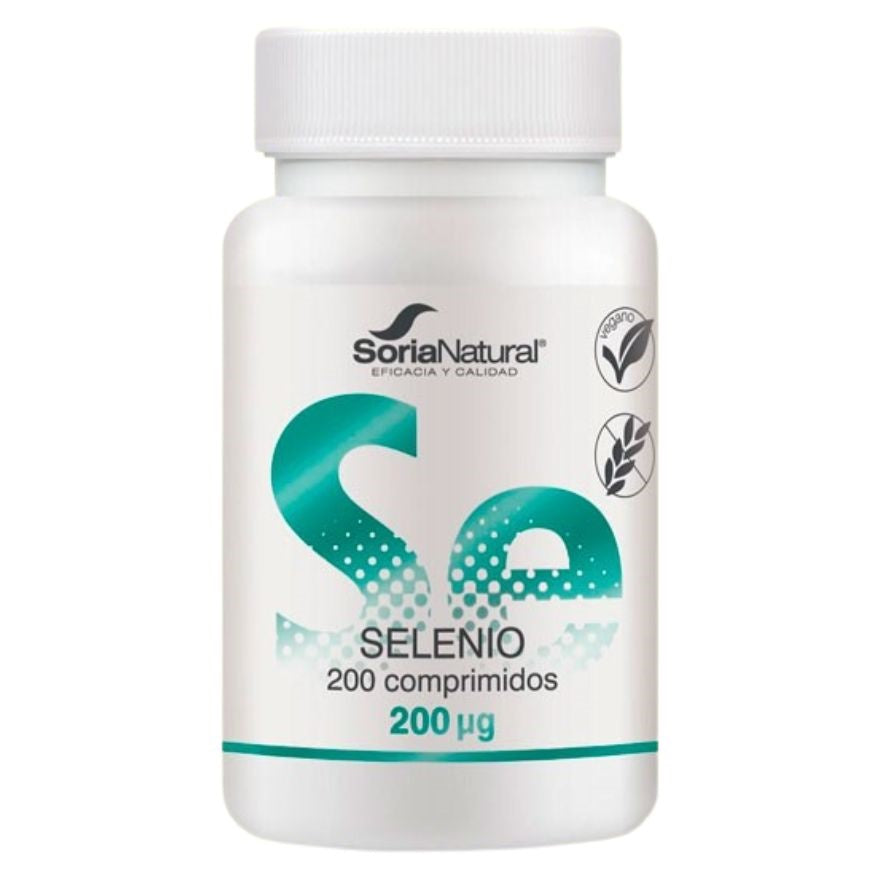 Selenio 200 comprimidos | Soria Natural - Dietetica Ferrer