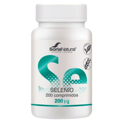 Selenio 200 comprimidos | Soria Natural - Dietetica Ferrer
