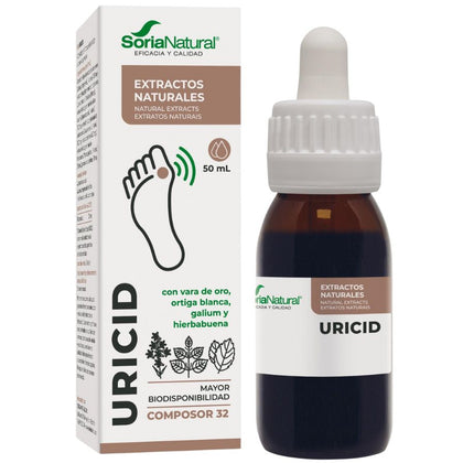 Composor 32 Uricid Complex 50 ml | Soria Natural - Dietetica Ferrer
