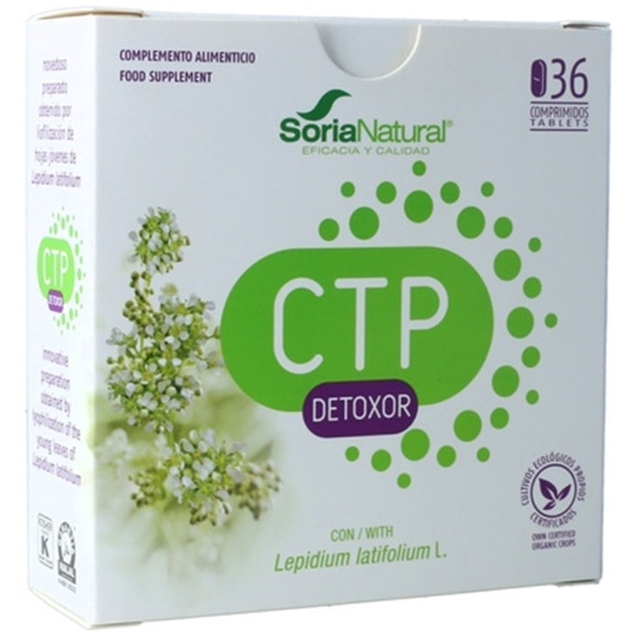 Ctp Detoxor 36 Comprimidos | Soria Natural - Dietetica Ferrer