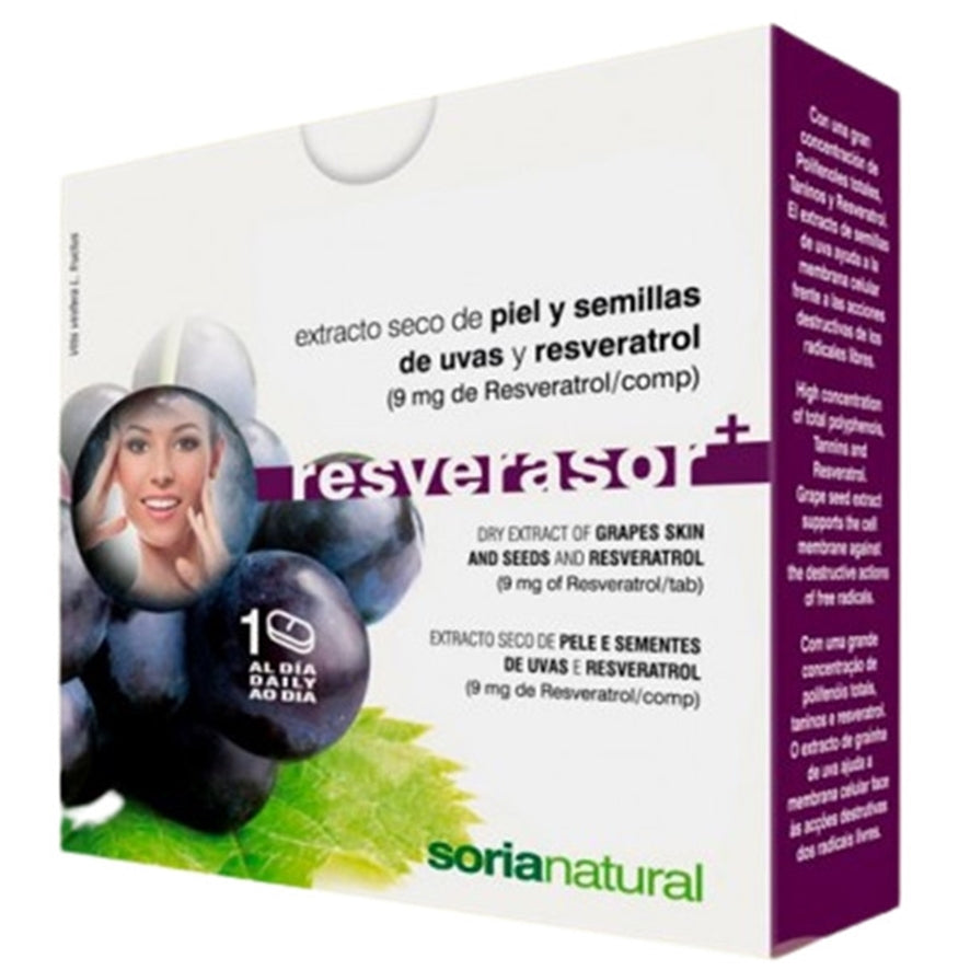 Resverasor Plus 28 Tabletas | Soria Natural - Dietetica Ferrer
