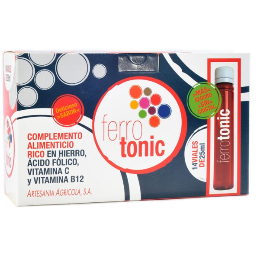 Ferrotonic 14 Viales | Artesania Agricola - Dietetica Ferrer