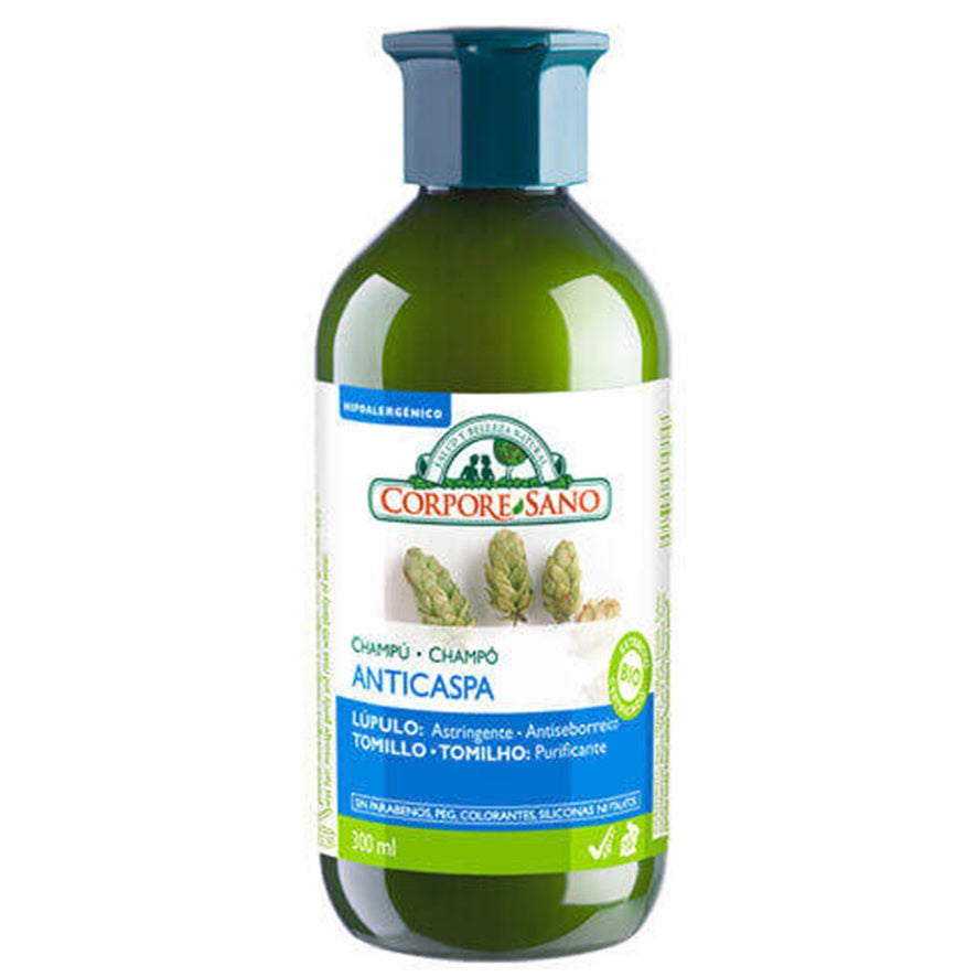 Champu Anticaspa Lupulo y Tomillo 300 ml | Corpore Sano