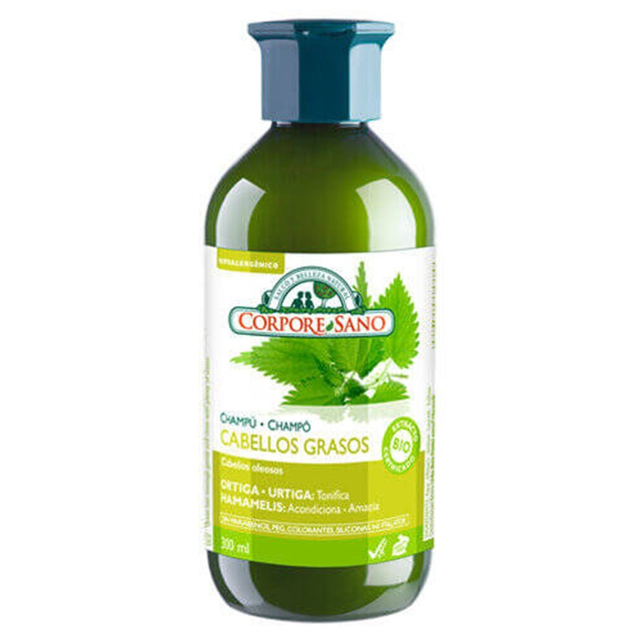 Champu Ortiga Cabellos Grasos 300 ml | Corpore Sano - Dietetica Ferrer