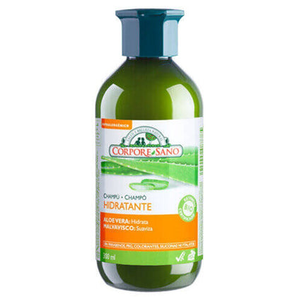 Champu Hidratante Aloe Vera y Malvavisco 300 ml | Corpore Sano - Dietetica Ferrer
