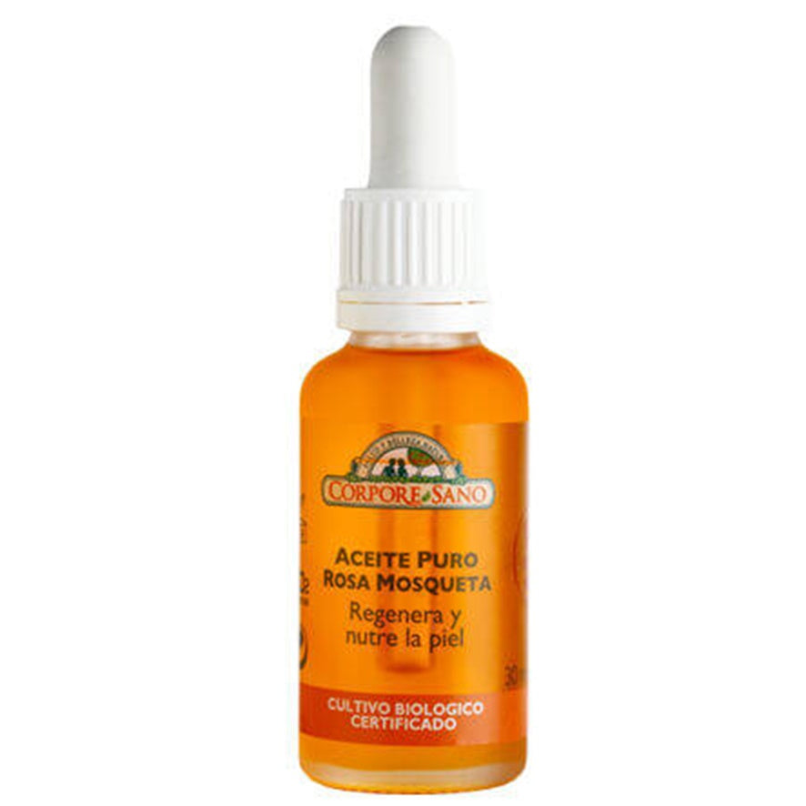 Aceite 100% Puro de Rosa Moqueta Bio 30 ml | Corpore Sano - Dietetica Ferrer