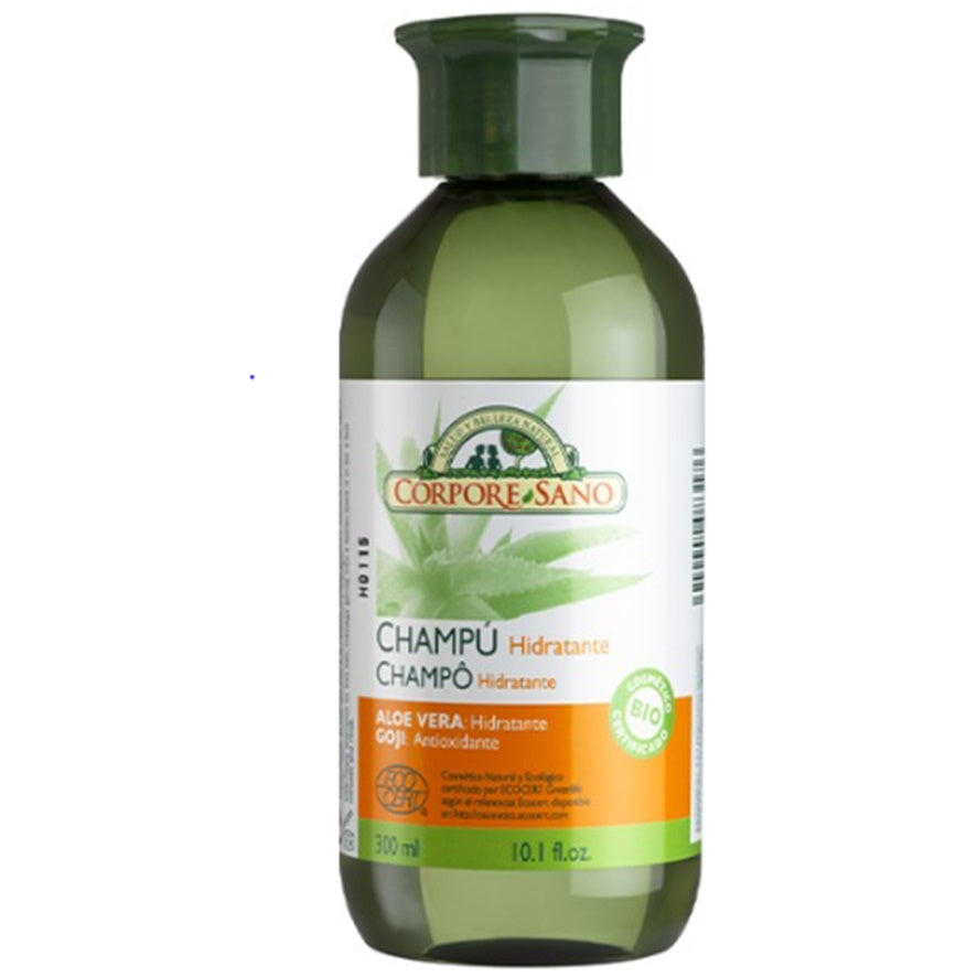 Champu Hidratante Aloe Vera y Goji Bio 300 ml | Corpore Sano - Dietetica Ferrer