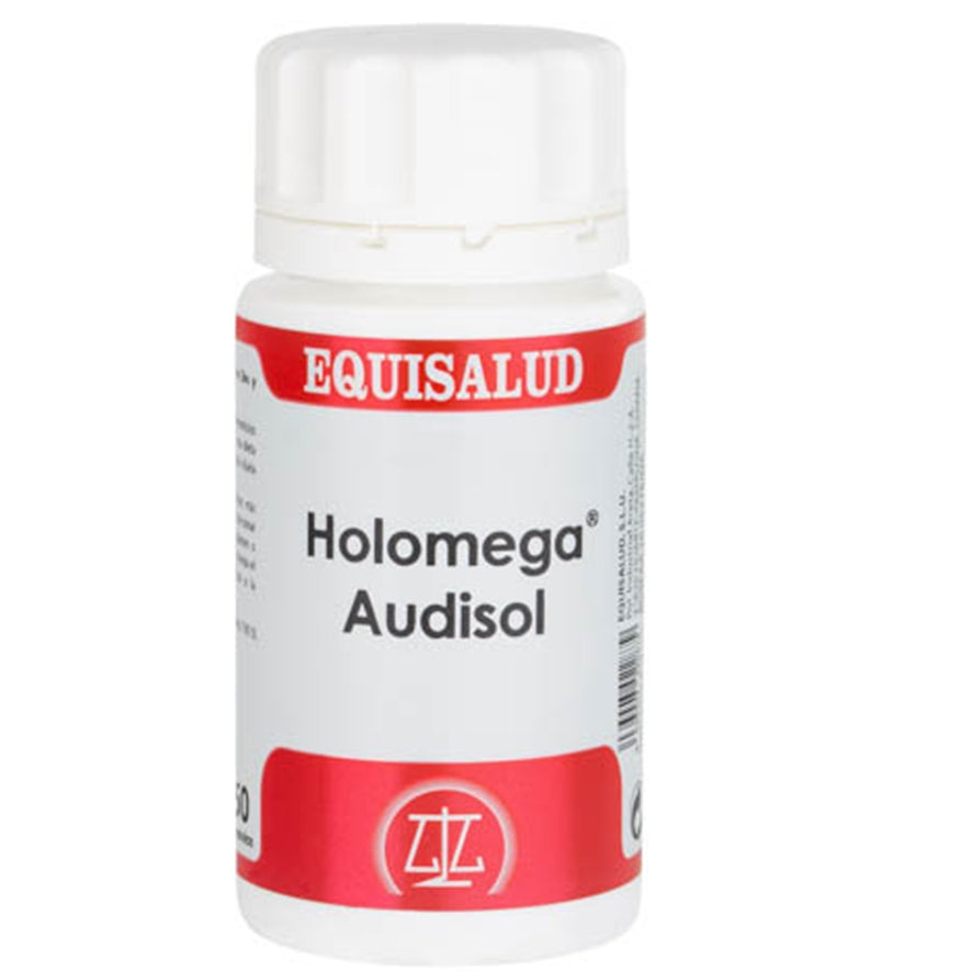 Holomega Audisol 50 Cápsulas | Equisalud - Dietetica Ferrer