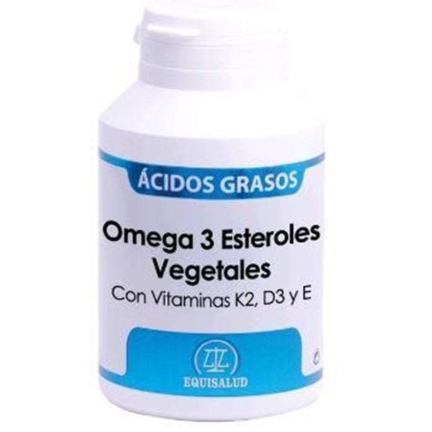 Omega 3 Esteroles Vegetales Con Vitaminas K2, D3, E 120 Perlas | Equisalud - Dietetica Ferrer