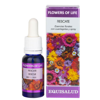 Flowers Of Life Rescate 15 Ml. | Equisalud - Dietetica Ferrer