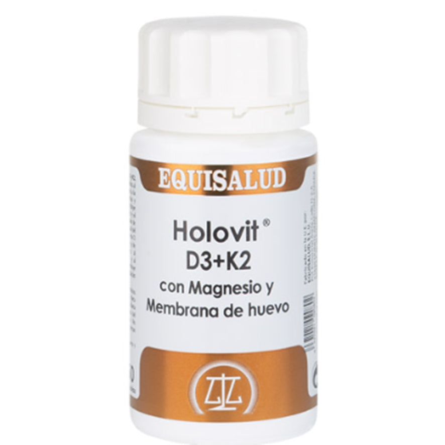 Holovit D3+K2 Con Magnesio Y Membrana De Huevo | Equisalud - Dietetica Ferrer