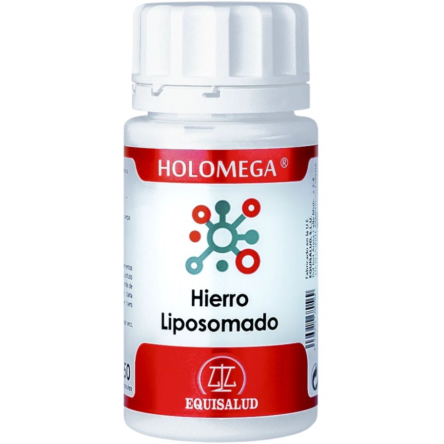 Holomega Hierro Liposomado 50 Cápsulas | Equisalud - Dietetica Ferrer