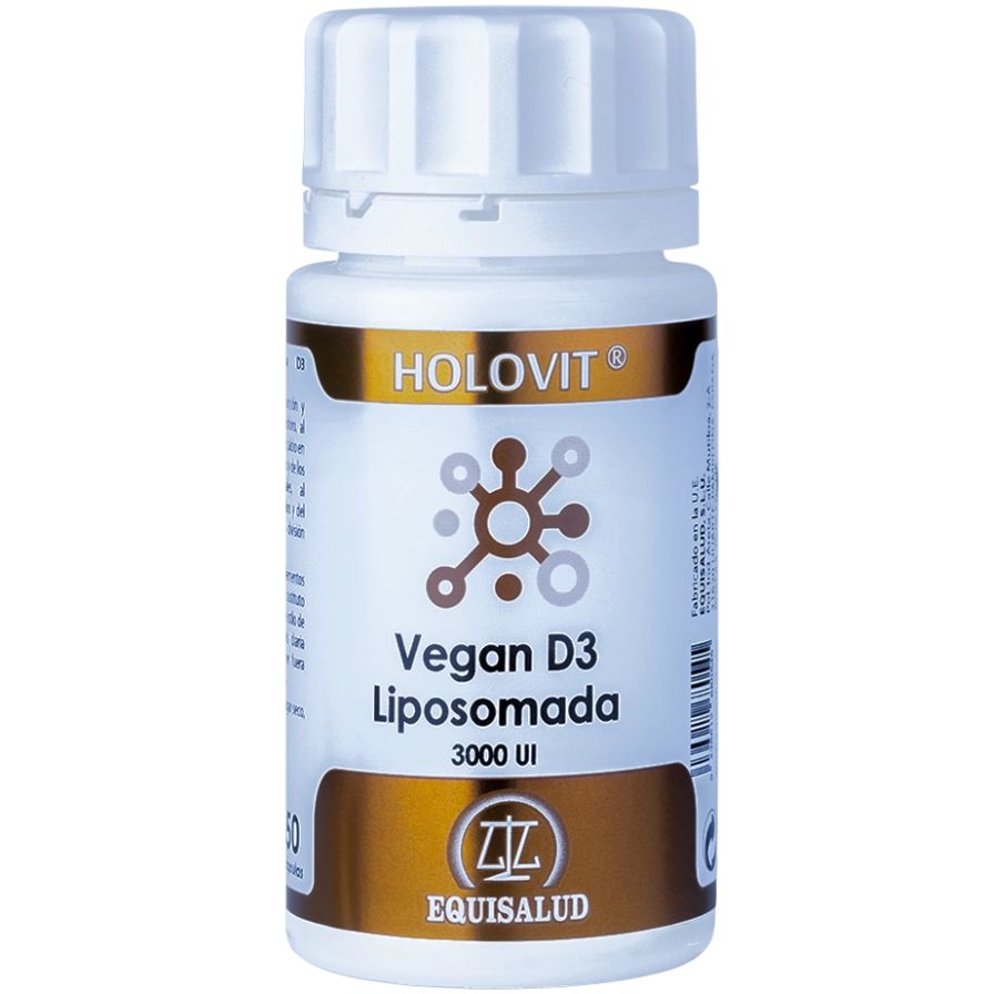 Holovit Vegan D3 Liposomada 3000 Ui 50 Cápsulas | Equisalud - Dietetica Ferrer