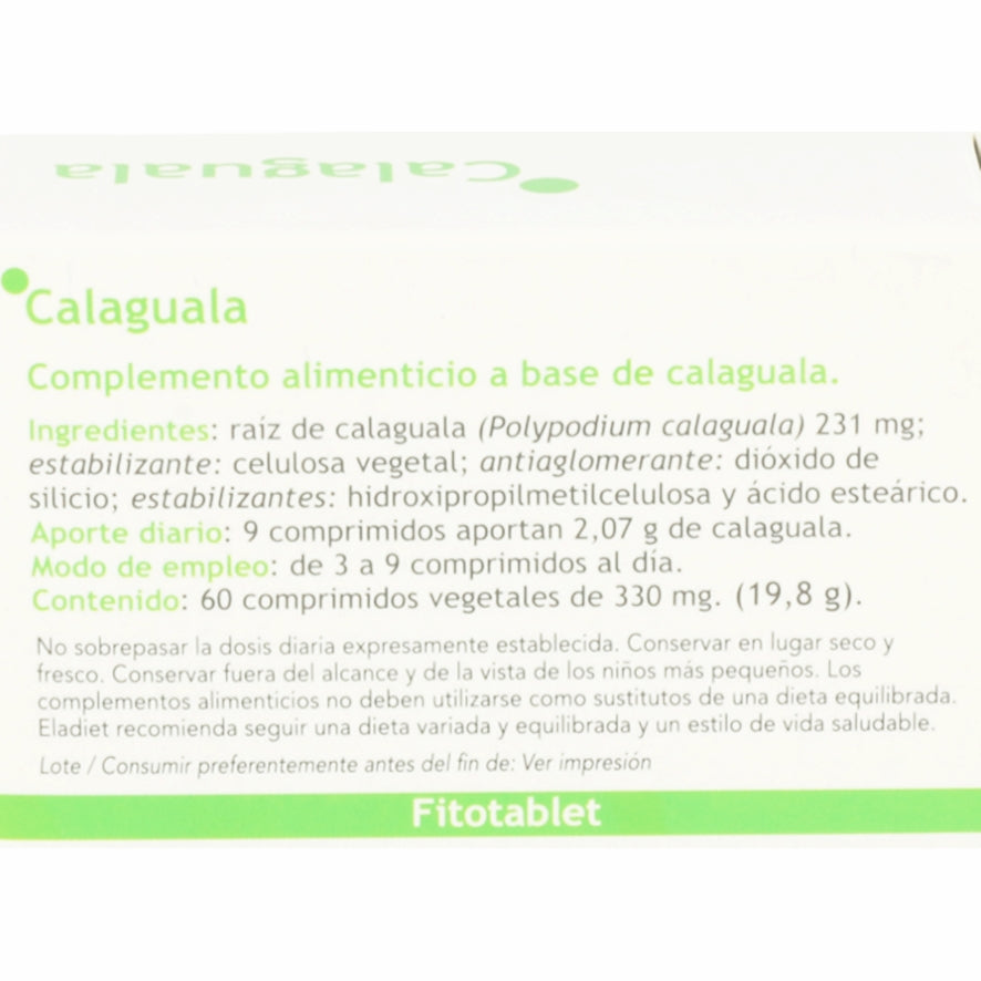 Calaguala Fitotablet 60 Comprimidos | Eladiet - Dietetica Ferrer