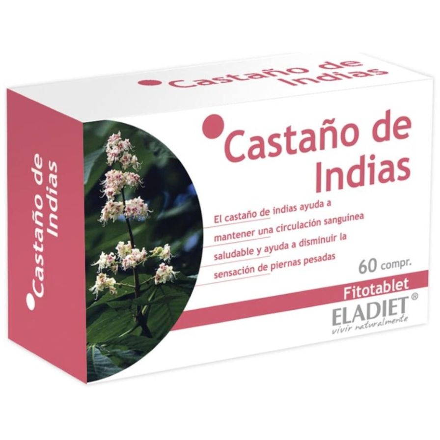Castaño de Indias Fitotablet 60 Comprimidos | Eladiet - Dietetica Ferrer