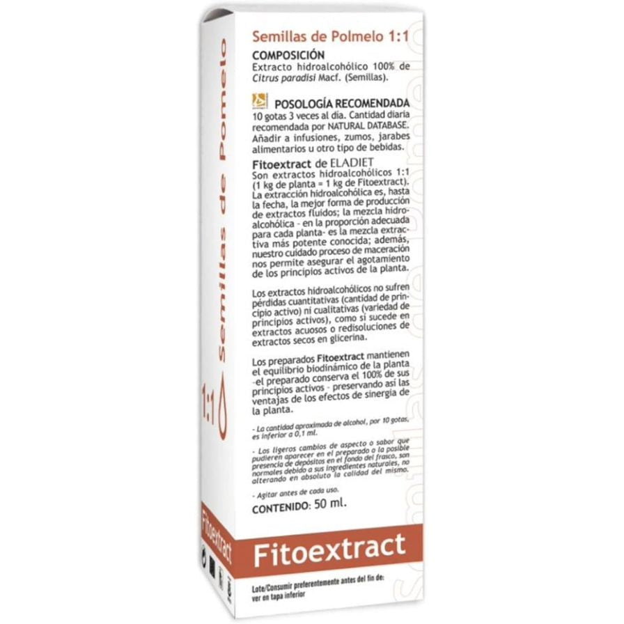 Pomelo Fitoextract 50 ml | Eladiet - Dietetica Ferrer