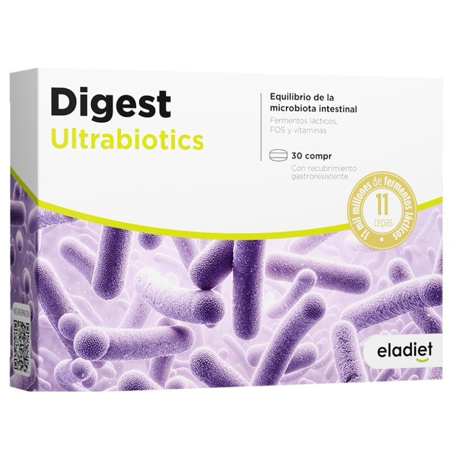 Digest Ultrabiotics 30 Comprimidos | Eladiet - Dietetica Ferrer