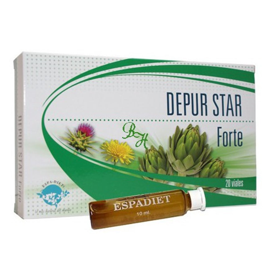Depur Star Forte 20 Viales | Montstar - Dietetica Ferrer