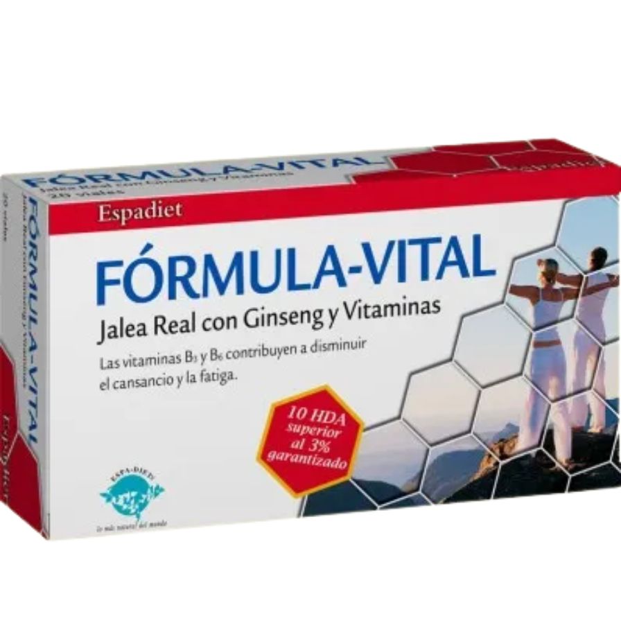Jalea Formula Vital 20 Viales | Espadiet - Dietetica Ferrer