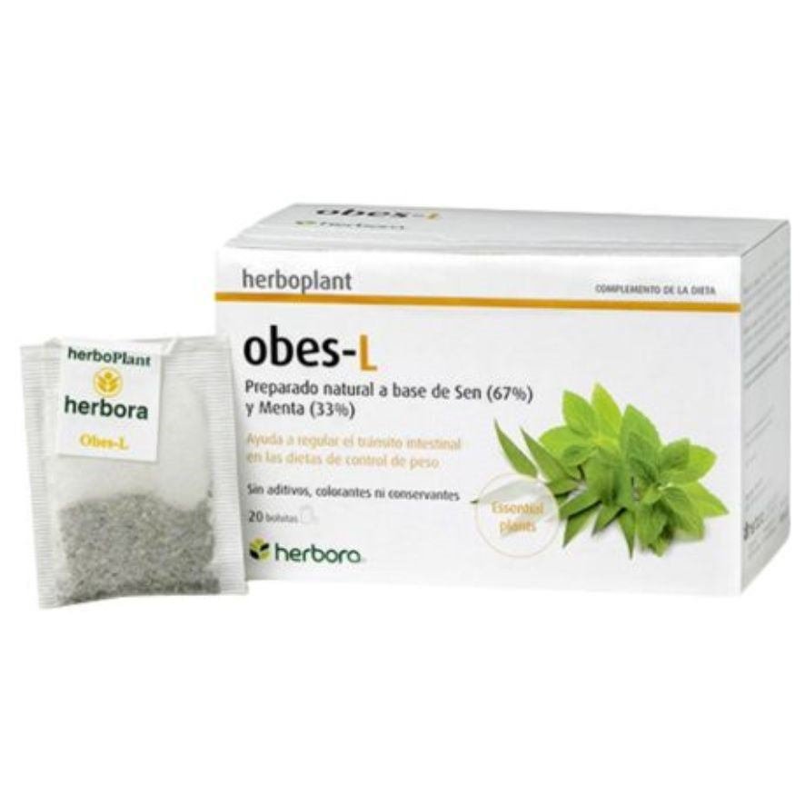 Obes L 20 Filtros | Herbora - Dietetica Ferrer