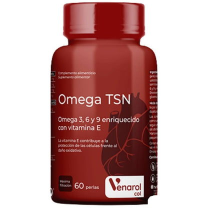 Omega 3 6 9 con Vitamina E 60 Perlas | Herbora - Dietetica Ferrer