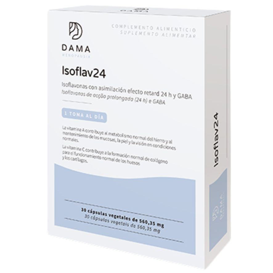 Isoflav24 Dama 30 Capsulas | Herbora