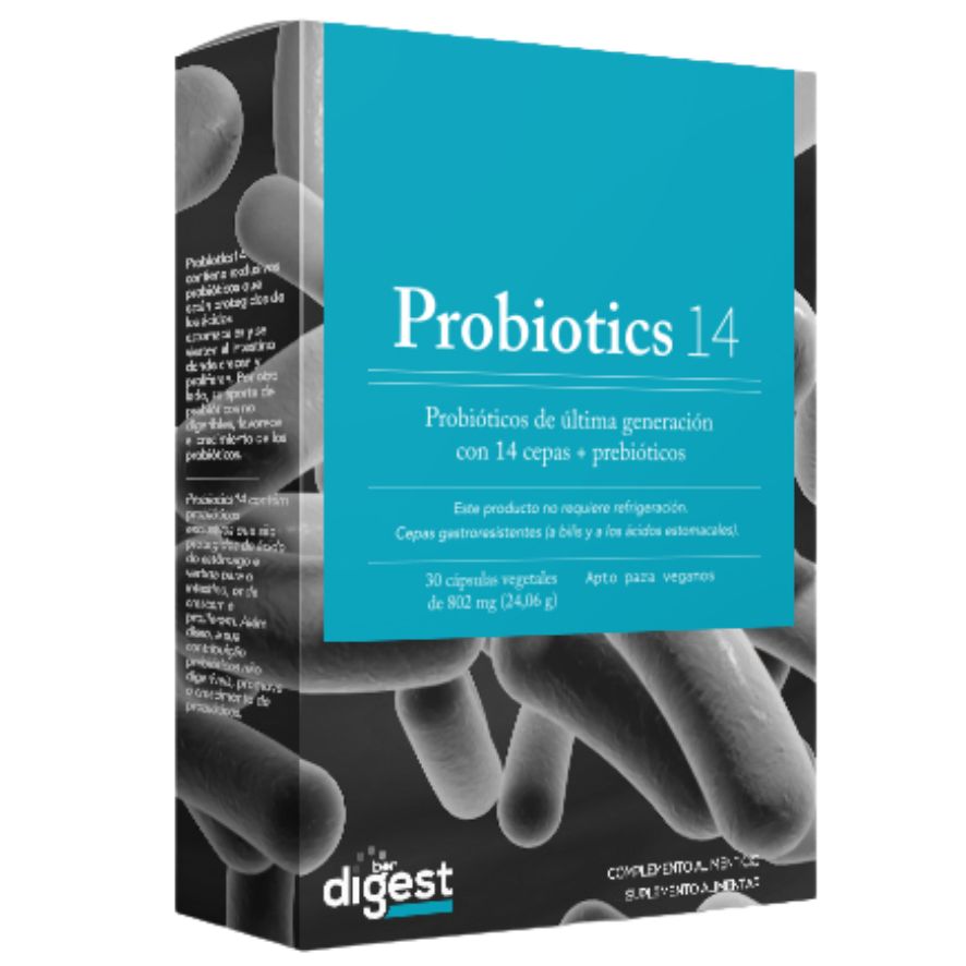 Probiotics 14 Bon Digest 30 Capsulas | Herbora