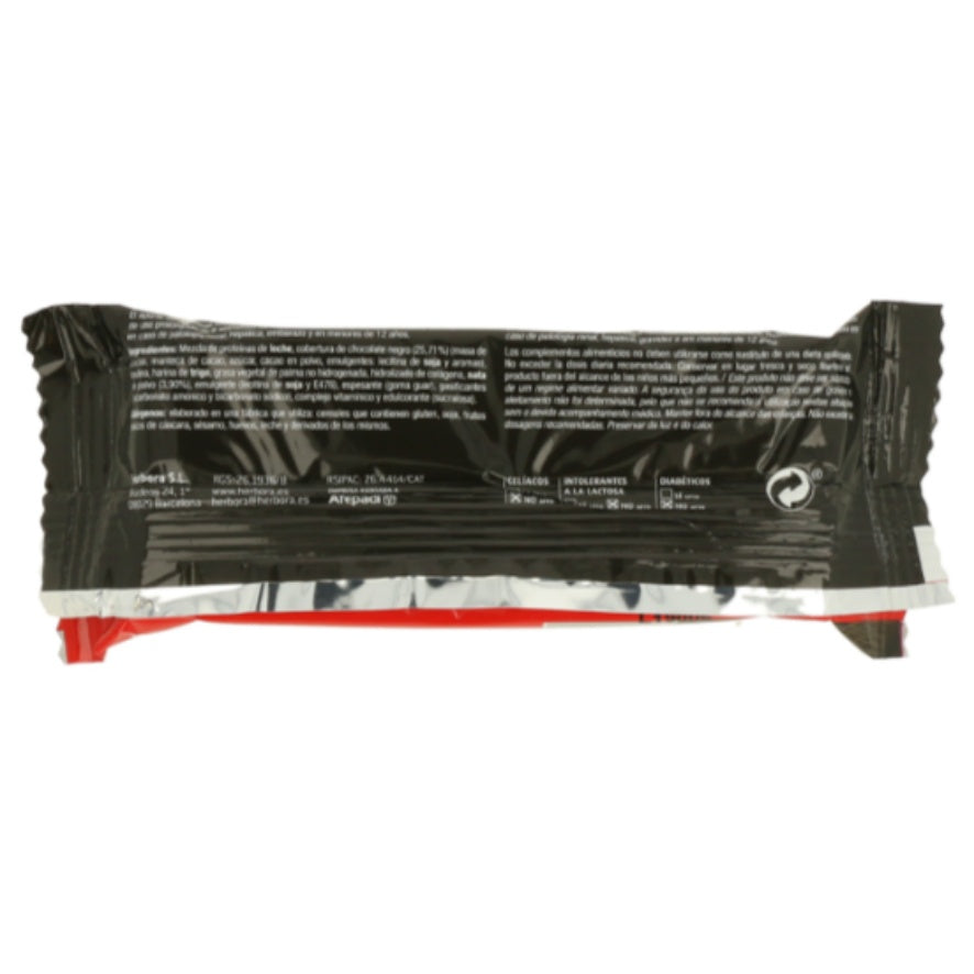 Barrita Proteica Chocolate Negro y Stracciatella Caja 24 unidades | Herbora