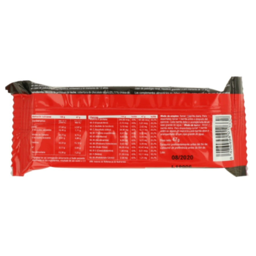 Barrita Proteica Chocolate Negro y Stracciatella Caja 24 unidades | Herbora