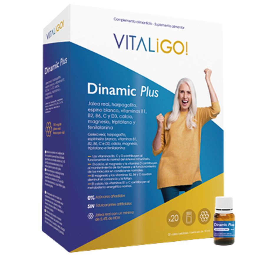Dinamic Plus 20 Viales | Herbora - Dietetica Ferrer