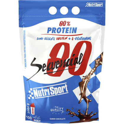 Secuencial 80 Chocolate 2 Kg | Nutrisport - Dietetica Ferrer