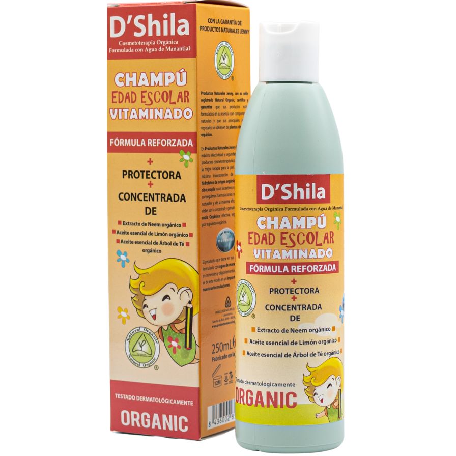 Champu Vitaminado Edad Escolar | DShila