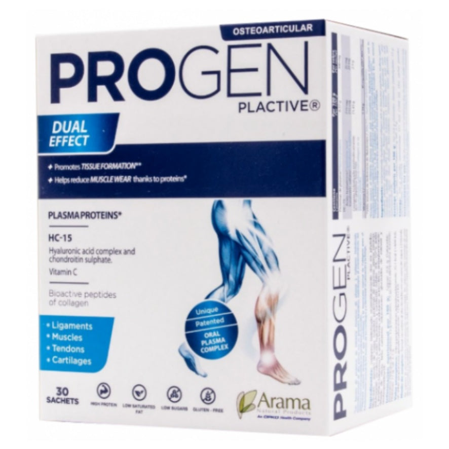 Plactive Progen 30 Sobres | Pharmadiet - Dietetica Ferrer