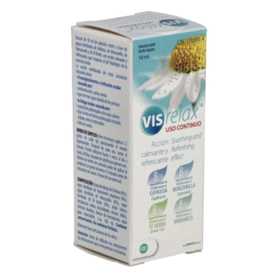 Visrelax Uso Continuo 10 ml | Pharmadiet - Dietetica Ferrer